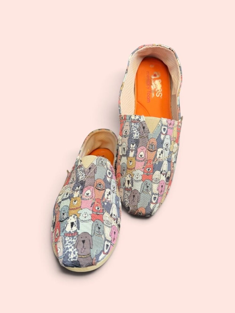Skechers BOBS Plush-Wag Party Slip on Flats Sz 9